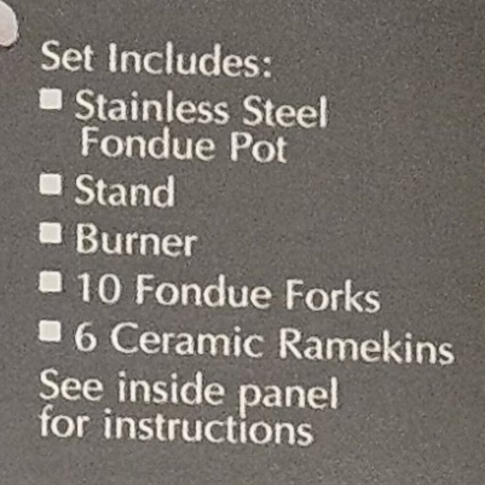 Fondue Set - Picture 4 of 4